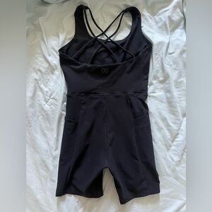 CALIA One Piece Black Romper! Size XS!!